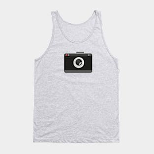 Shuttered Elegance: Vintage Camera Tank Top